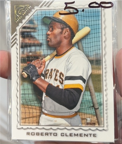 2022 Topps Gallery #6 Roberto Clemente — front