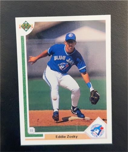 1991 Upper Deck #734 Eddie Zosky — front