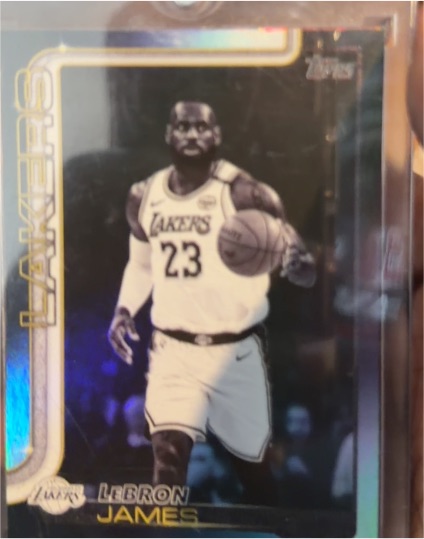 2025-26 Topps #150 LeBron James — front