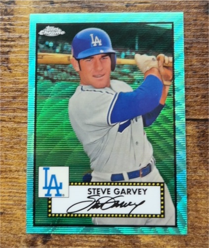 2021 Topps Chrome Platinum Anniversary #556 Steve Garvey — front