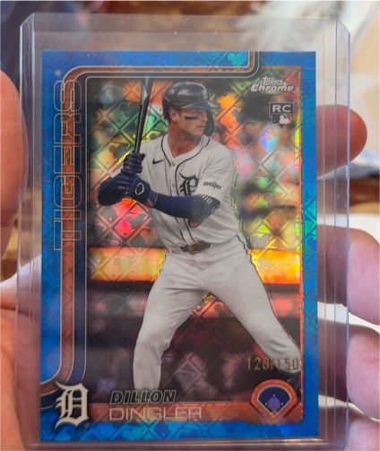 2025 Topps Chrome #274 Dillon Dingler — front