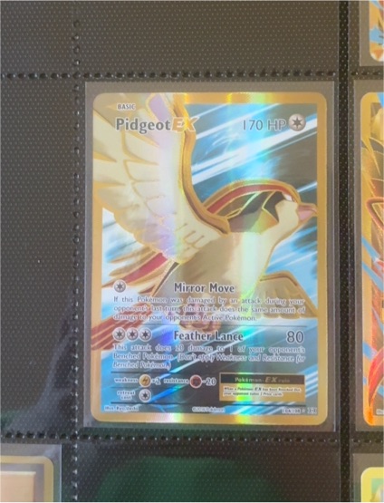2016 Pokemon XY Evolutions #104 Pidgeot EX — front