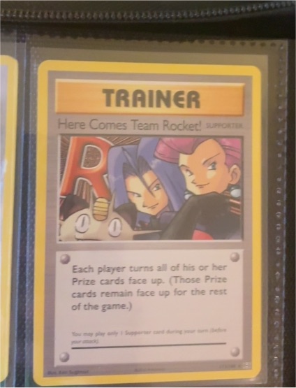 2000 Team Rocket #71 Here Comes Team Rocket! — front