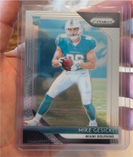 2018 Panini Prizm #216 Mike Gesicki — front