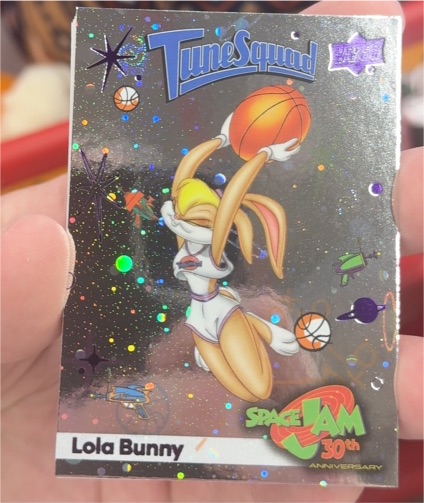 2026 Upper Deck Space Jam 30th Anniversary #6 Lola Bunny Cosmos Foil — front