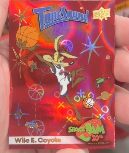 2026 Upper Deck Space Jam 30th Anniversary #2 Wile E. Coyote — front