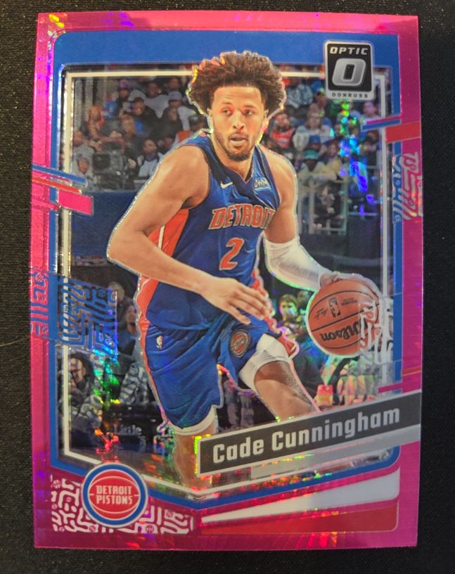 2023-24 Panini Donruss Optic #90 Cade Cunningham — front