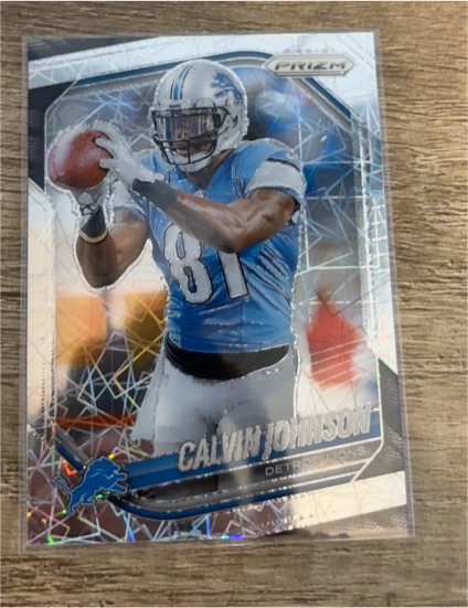 2025 Panini Prizm #111 Calvin Johnson — front