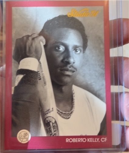 1991 Leaf Studio #94 Roberto Kelly — front