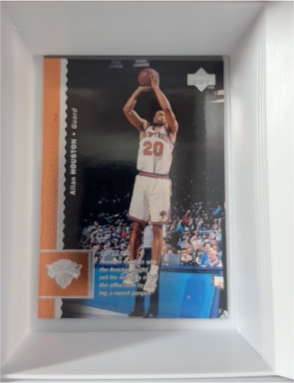 1996-97 Upper Deck #260 Allan Houston — front