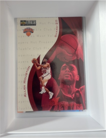1997-98 Upper Deck Collector's Choice Hot Properties #373 Allan Houston — front