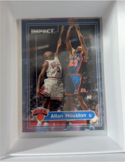 1999-00 Skybox Impact #93 Allan Houston — front