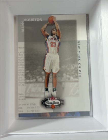 2002-03 Fleer Box Score #81 Allan Houston — front