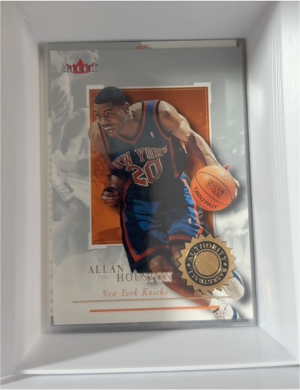 2000-01 Fleer Authority #83 Allan Houston — front