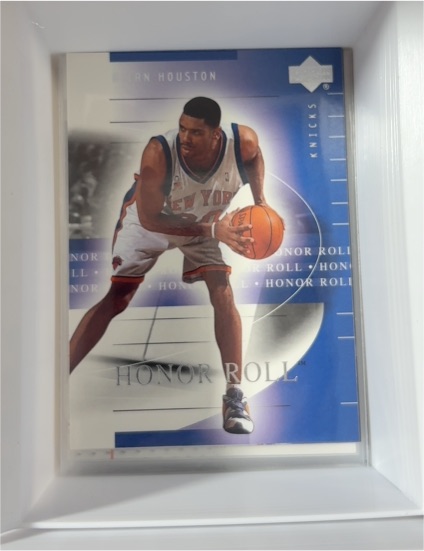 2001-02 Upper Deck Honor Roll #57 Allan Houston — front