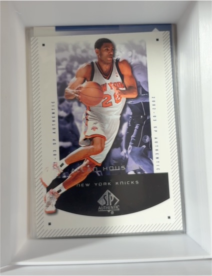 2002-03 SP Authentic #61 Allan Houston — front