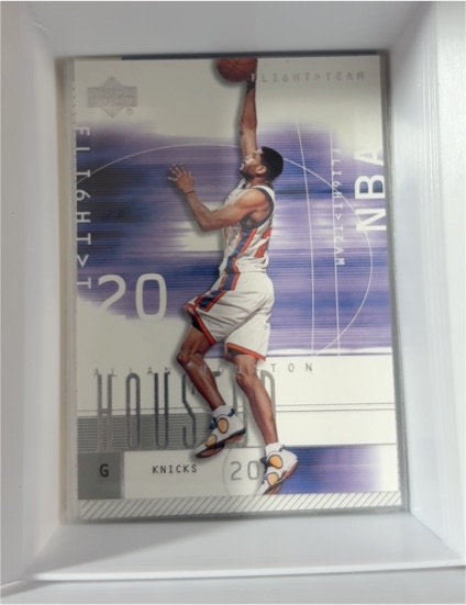 2001-02 Upper Deck Flight Team #27 Allan Houston — front