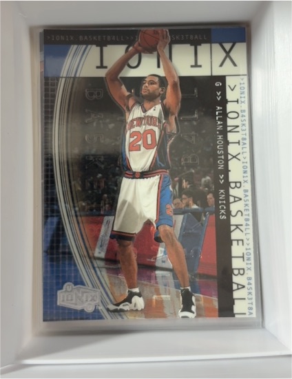 1999-00 Upper Deck Ionix #35 Allan Houston — front
