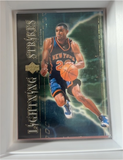 2000-01 Upper Deck Lightning Strikes #LS4 Allan Houston — front