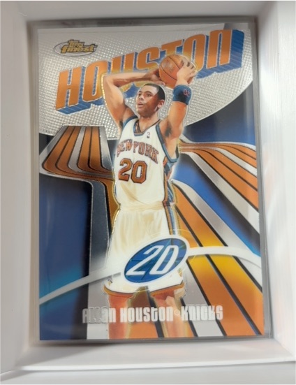 2003-04 Topps Finest #20 Allan Houston — front