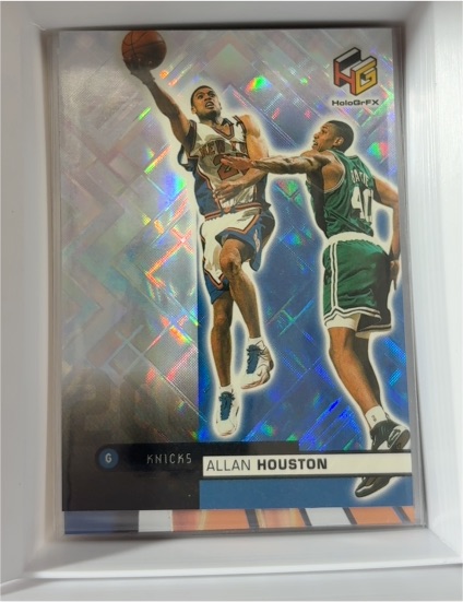 1999-00 Upper Deck HoloGrFX #37 Allan Houston — front