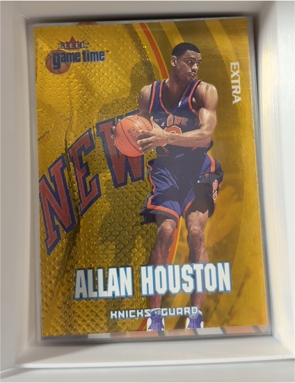 2000-01 Fleer Game Time Extra #22 Allan Houston — front