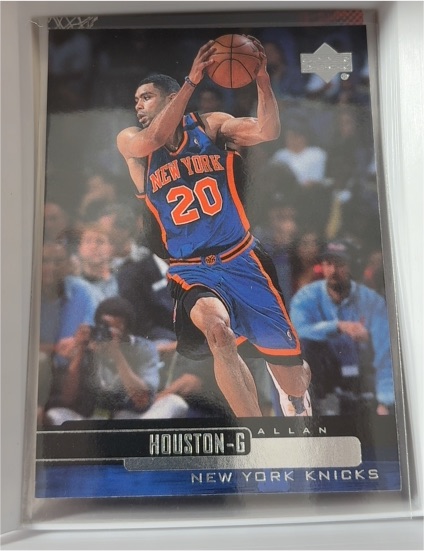 1999-00 Upper Deck #80 Allan Houston — front
