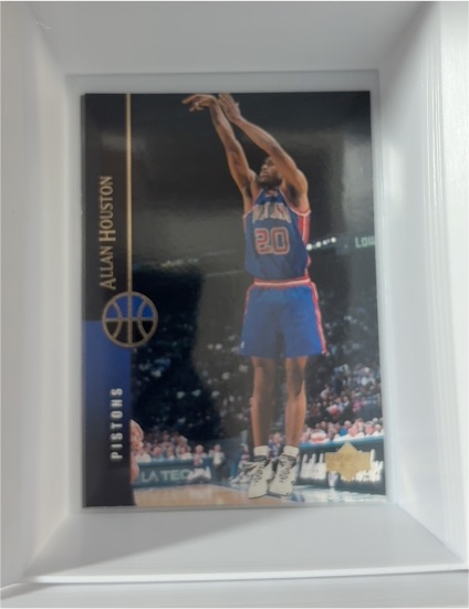 1994-95 Upper Deck #142 Allan Houston — front