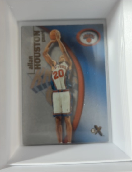 2000-01 Fleer EX #58 Allan Houston — front