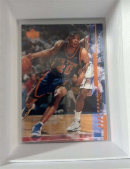 2000-01 Upper Deck #115 Allan Houston — front