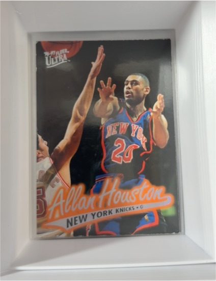 1996-97 Fleer Ultra #220 Allan Houston — front