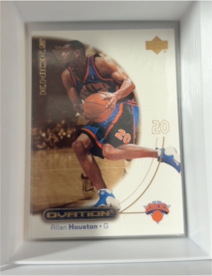 2000-01 Upper Deck Ovation #35 Allan Houston — front