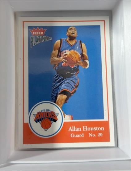 2003-04 Fleer Platinum #45 Allan Houston — front