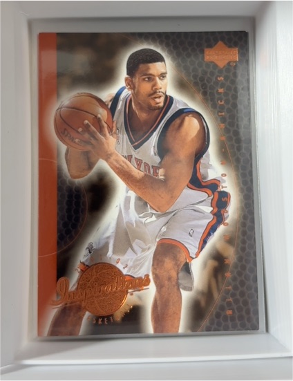 2001-02 Upper Deck Inspirations #59 Allan Houston — front