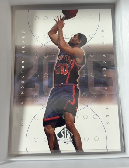 2000-01 SP Authentic #56 Allan Houston — front