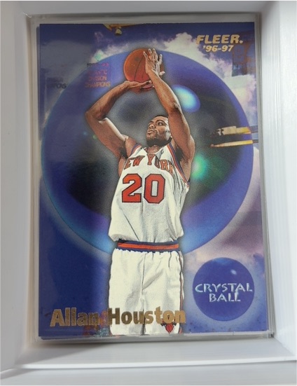 1996-97 Fleer #270 Allan Houston — front