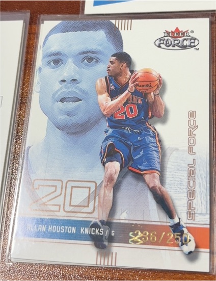2001-02 Fleer Force #2 Allan Houston — front