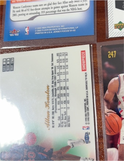 2001-02 Fleer Focus #247 Allan Houston — front