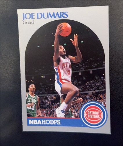 1990 NBA Hoops #103 Joe Dumars — front