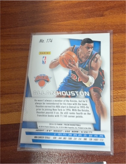 2014-15 Panini Prizm #174 Allan Houston — front