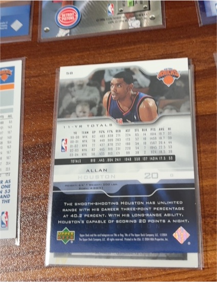 2003-04 Upper Deck #130 Allan Houston — front