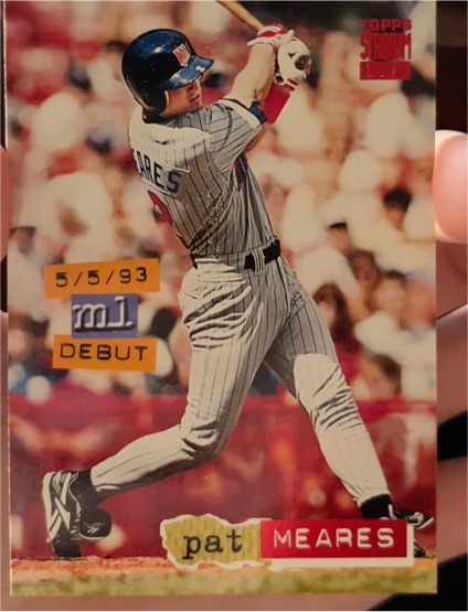 1994 Topps Stadium Club #210 Pat Meares — front