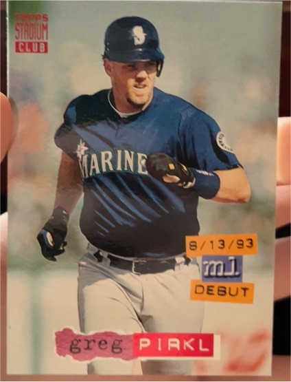 1994 Topps Stadium Club #578 Greg Pirkl — front