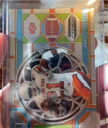 2019 Panini Prizm Draft Picks #33 Barry Sanders — front