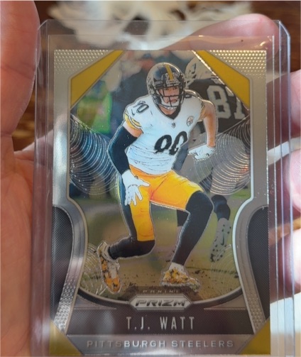2019 Panini Prizm #99 T.J. Watt — front