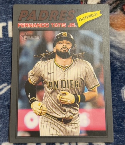 2025 Topps Heritage #118 Fernando Tatís Jr. — front