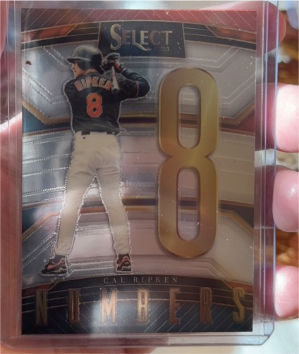 2023 Panini Select Select Numbers #SN4 Cal Ripken — front