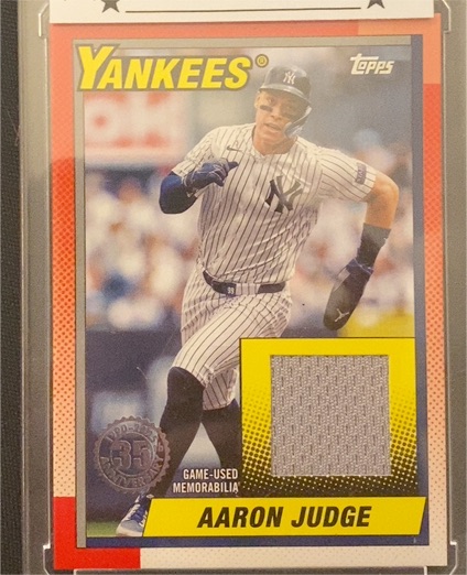 2025 Topps Update #90RU-AJ Aaron Judge — front