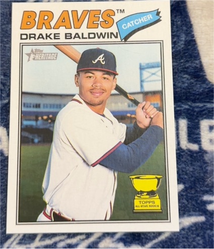 2026 Topps Heritage #209 Drake Baldwin — front