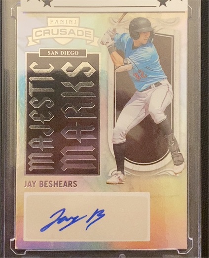 2025 Panini Crusade Majestic Marks #10 Jay Beshears — front